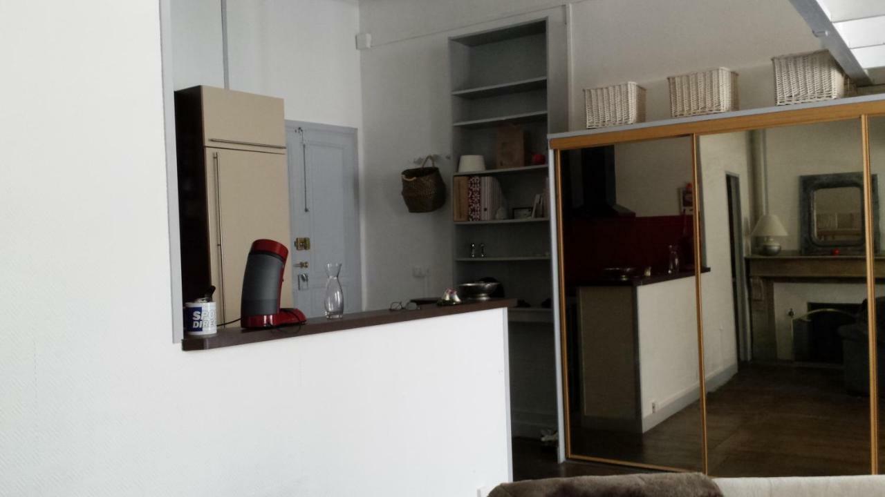 Coquet Studio En Mezzanine Nuit Pour 2 Personnes Saint-Girons  Luaran gambar